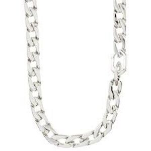 PILGRIM Denmark Hope Open Curb Chain Necklace × 1 Silver Plated NWOT